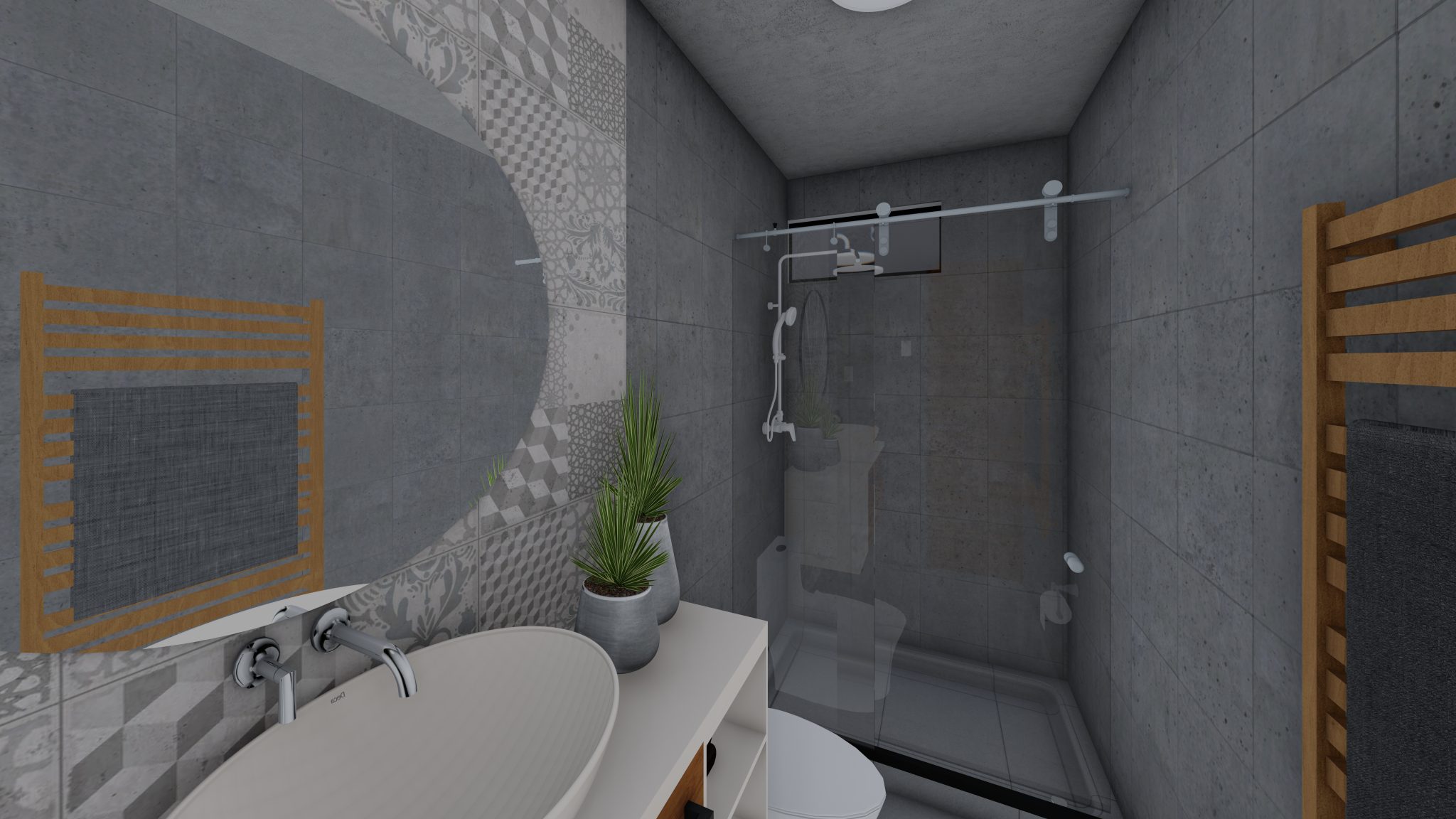 DEPARTAMENTO 102 - BAÑO COMPARTIDO