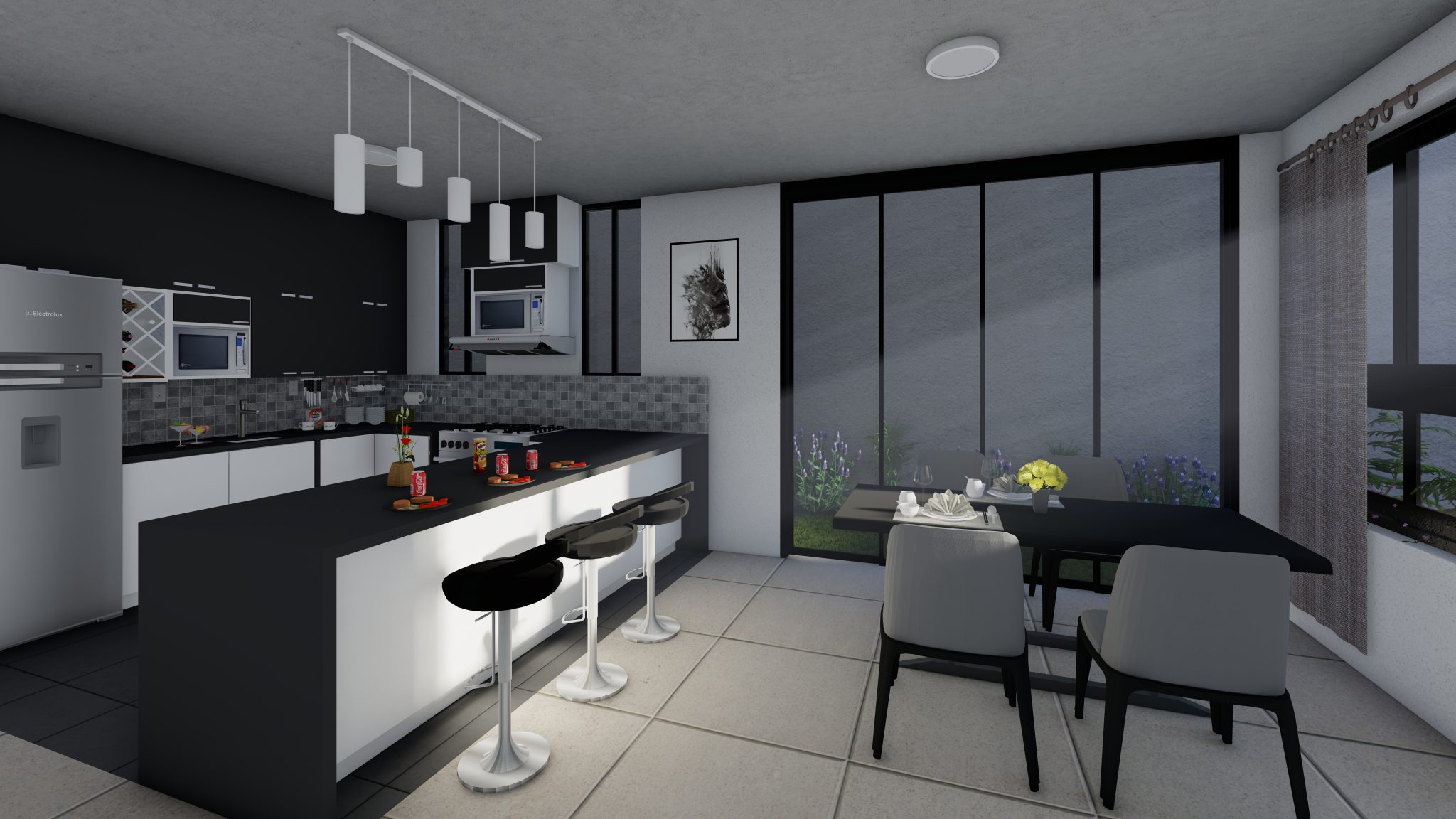 DEPARTAMENTO 102 - COMEDOR COCINA