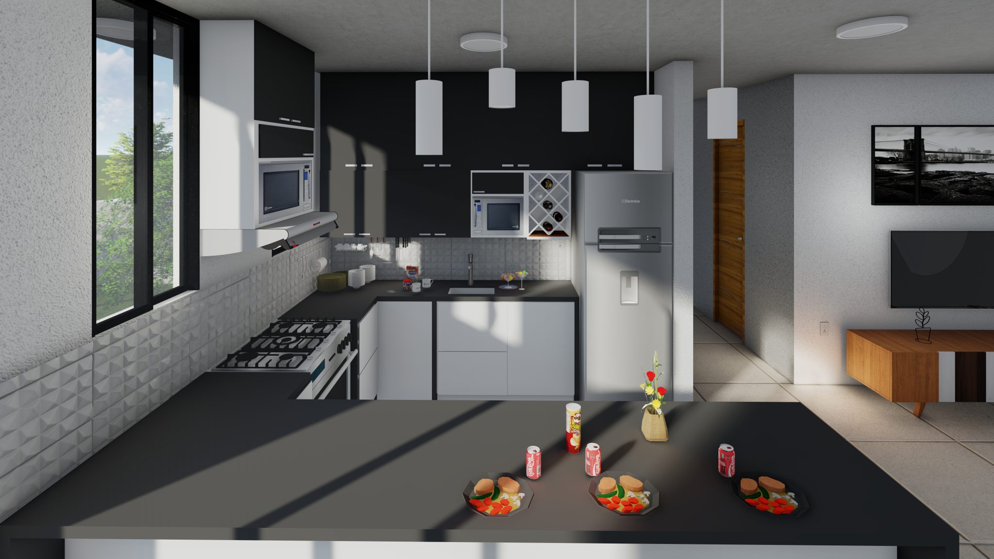 DEPARTAMENTO 201 - COCINA