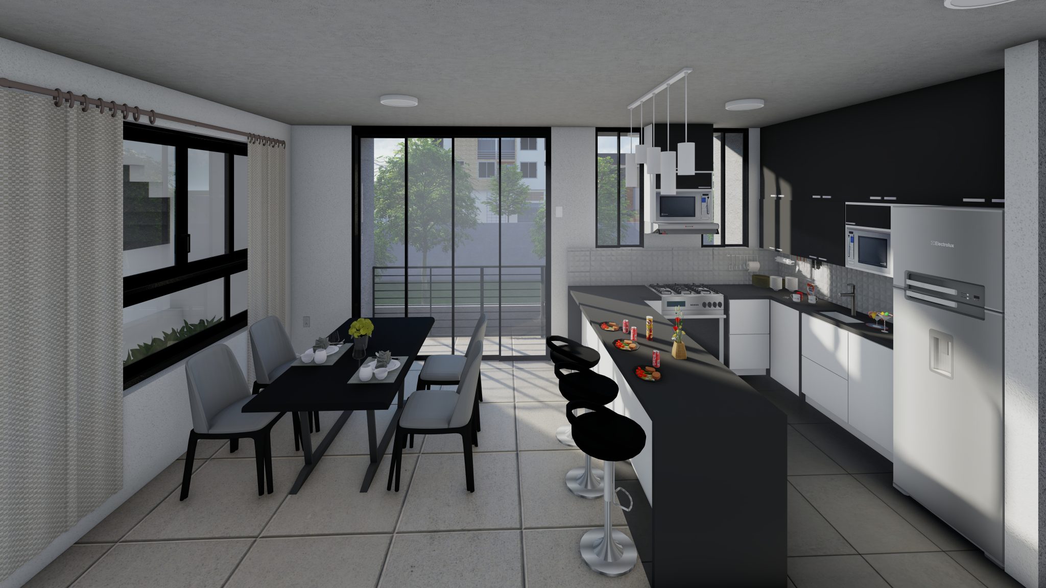 DEPARTAMENTO 201 - COMEDOR COCINA