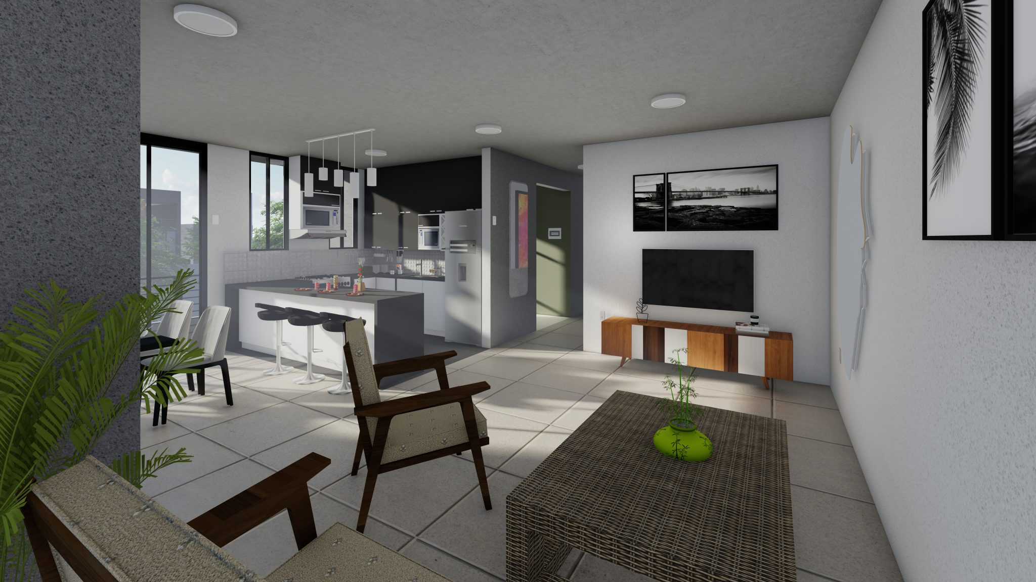 DEPARTAMENTO 201 - SALA VISTA 02