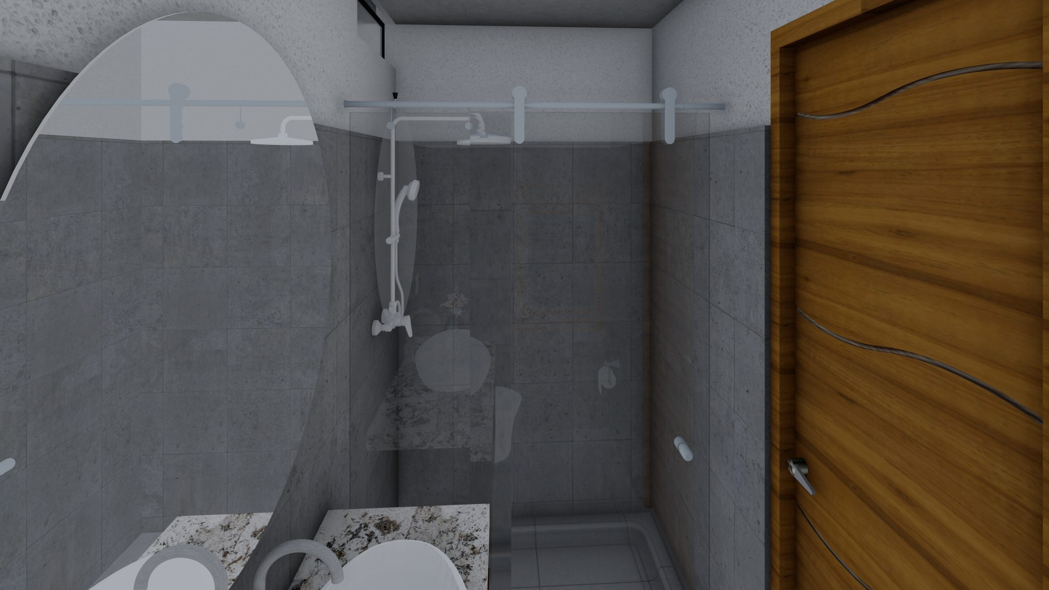 DEPARTAMENTO 302 - BAÑO DEL DORMITORIO PRINCIPAL